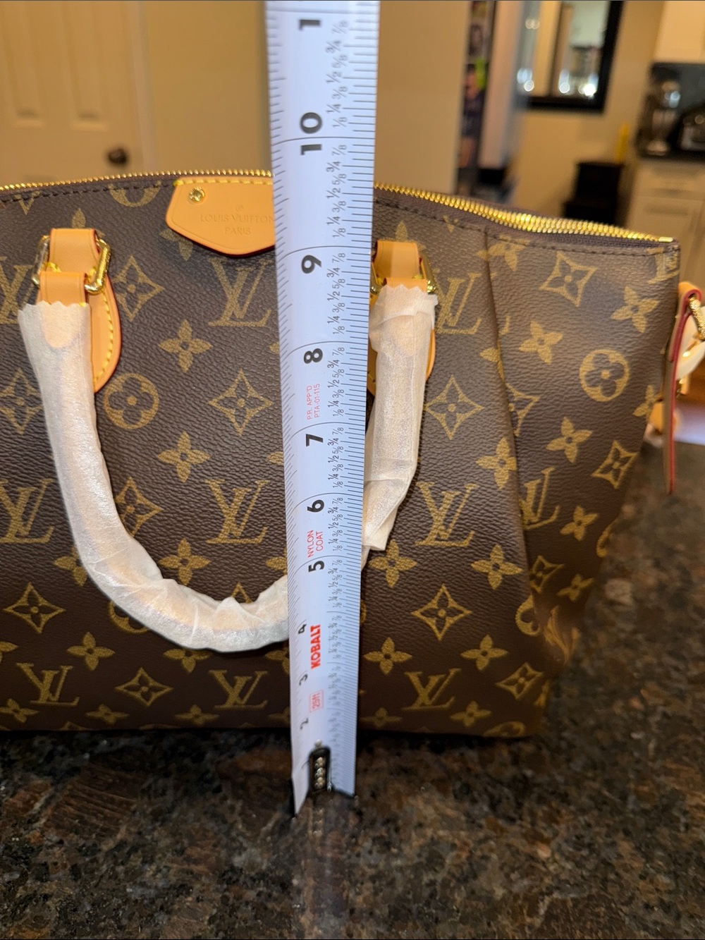 LV Terrene Monogram Canvas Tote with Vachetta Trim - Picture 15 of 15